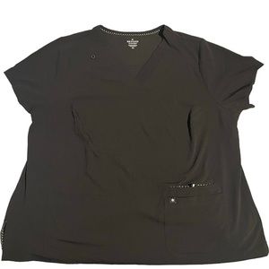 Beyond Scrubs Black Scrub top Women’s 3x